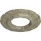 Ekena Millwork Lisbon Ceiling Medallion (Fits Canopies up to 7"), 15 3/8"OD x 7"ID x 1"P, Castle Stone Crackle CM15LICSC - alternate 3